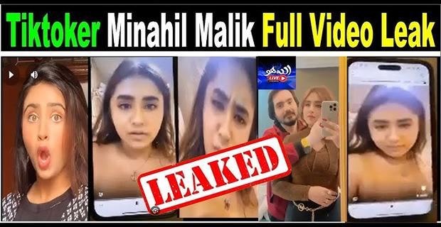 Pakistani Tiktoker Minahil Malik Sex Leaked MMS