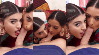 Slutty girls two desi nri suck huge cock